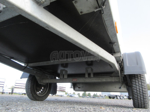 Skříňový přívěs za osobní auto VA 750kg N1 skříň 2,50x1,25/1,50