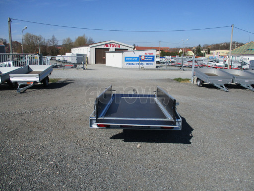 Sklopný přívěs ZV 26 N1 skl 2,50x1,30/0,35 POČ M-PROFIL zesílená náprava