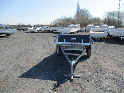 Sklopný přívěs ZV 26 N1 skl 2,50x1,30/0,35 POČ M-PROFIL zesílená náprava