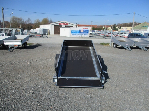 Sklopný přívěs ZV 26 N1 skl 2,50x1,30/0,35 POČ M-PROFIL zesílená náprava
