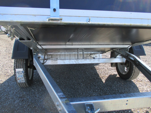 Sklopný přívěs ZV 26 N1 skl 2,50x1,30/0,35 POČ M-PROFIL zesílená náprava