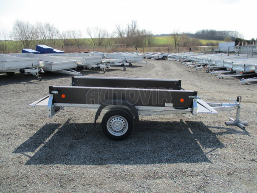 PROFI přívěs za auto sklopný ZV 26 N1 skl POČ 2,50x1,30/0,35