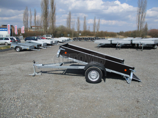 PROFI přívěs za auto sklopný ZV 26 N1 skl POČ 2,50x1,30/0,35