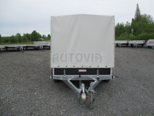 Přívěsný vozík s plachtou ZV 31 2,7T B2 3,01x1,54/1,53