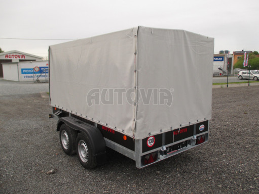 Přívěsný vozík s plachtou ZV 31 2,7T B2 3,01x1,54/1,53