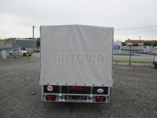 Přívěsný vozík s plachtou ZV 31 2,7T B2 3,01x1,54/1,53