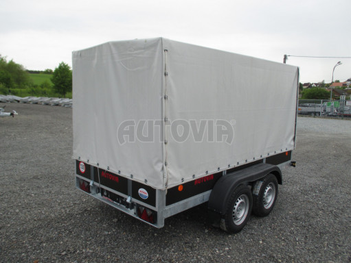 Přívěsný vozík s plachtou ZV 31 2,7T B2 3,01x1,54/1,53