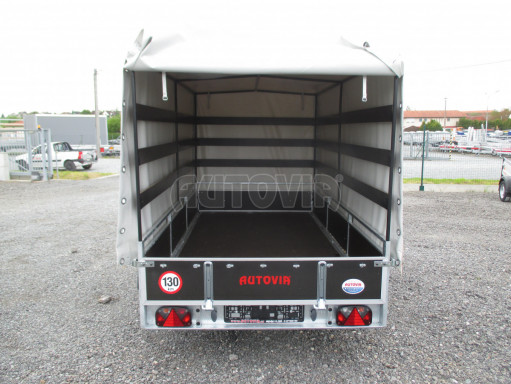 Přívěsný vozík s plachtou ZV 31 2,7T B2 3,01x1,54/1,53