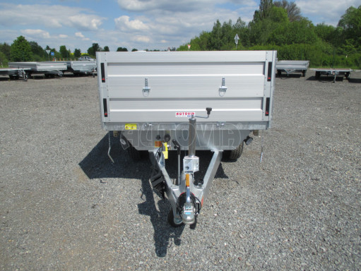Sklápěcí přívěs ATS 3SKS 3,5T 3,32x1,70/0,35 ZN nástavba v elektrice