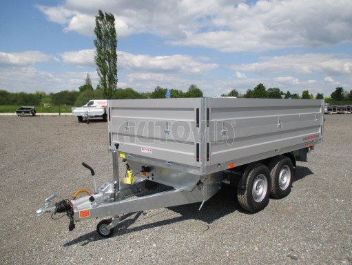 Sklápěcí přívěs ATS 3SKS 3,5T 3,32x1,70/0,35 ZN nástavba v elektrice