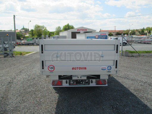 Sklápěcí přívěs ATS 3SKS 3,5T 3,32x1,70/0,35 ZN nástavba v elektrice