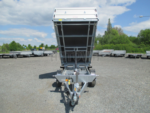 Sklápěcí přívěs ATS 3SKS 3,5T 3,32x1,70/0,35 ZN nástavba v elektrice
