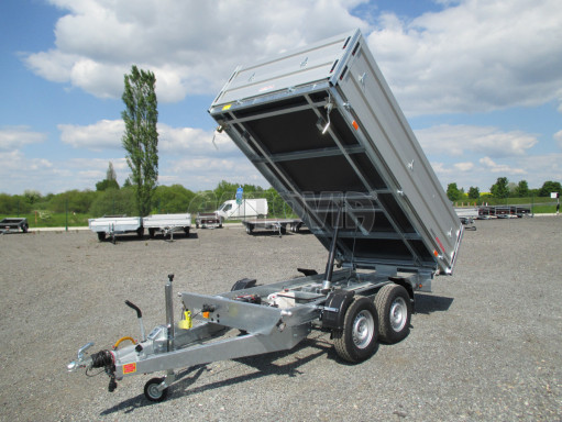 Sklápěcí přívěs ATS 3SKS 3,5T 3,32x1,70/0,35 ZN nástavba v elektrice
