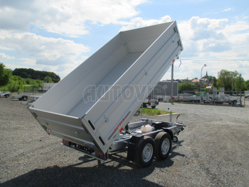 Sklápěcí přívěs ATS 3SKS 3,5T 3,32x1,70/0,35 ZN nástavba v elektrice
