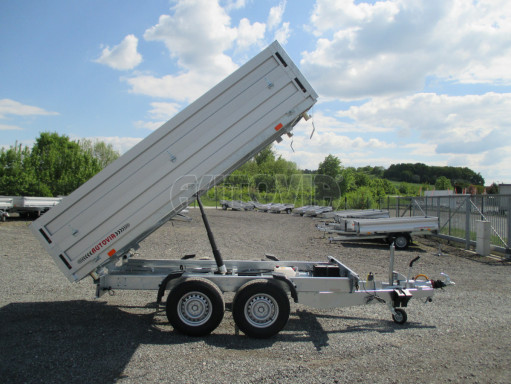 Sklápěcí přívěs ATS 3SKS 3,5T 3,32x1,70/0,35 ZN nástavba v elektrice