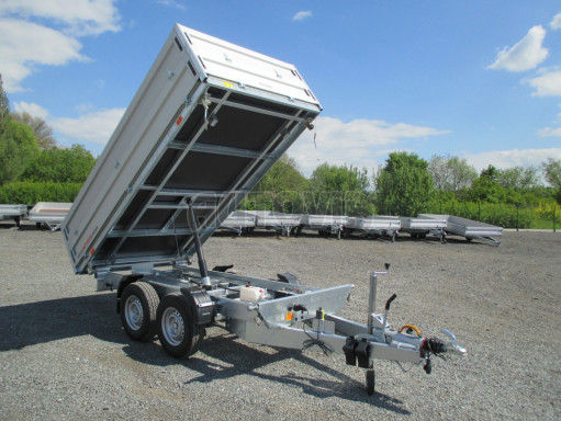 Sklápěcí přívěs ATS 3SKS 3,5T 3,32x1,70/0,35 ZN nástavba v elektrice