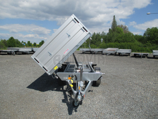 Sklápěcí přívěs ATS 3SKS 3,5T 3,32x1,70/0,35 ZN nástavba v elektrice