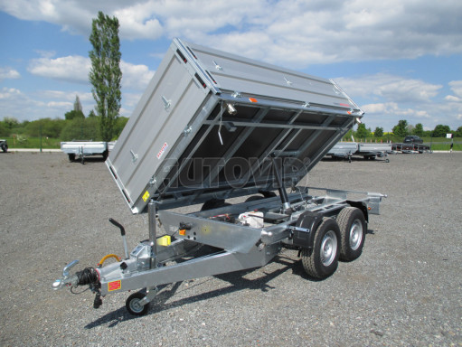 Sklápěcí přívěs ATS 3SKS 3,5T 3,32x1,70/0,35 ZN nástavba v elektrice