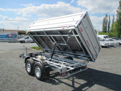 Sklápěcí přívěs ATS 3SKS 3,5T 3,32x1,70/0,35 ZN nástavba v elektrice