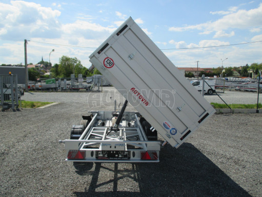 Sklápěcí přívěs ATS 3SKS 3,5T 3,32x1,70/0,35 ZN nástavba v elektrice