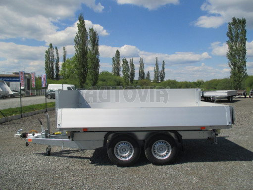 Sklápěcí přívěs ATS 3SKS 3,5T 3,32x1,70/0,35 ZN nástavba v elektrice