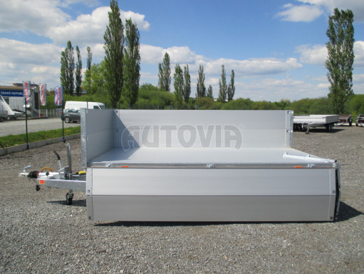 Sklápěcí přívěs ATS 3SKS 3,5T 3,32x1,70/0,35 ZN nástavba v elektrice