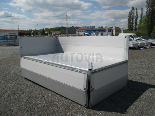 Sklápěcí přívěs ATS 3SKS 3,5T 3,32x1,70/0,35 ZN nástavba v elektrice