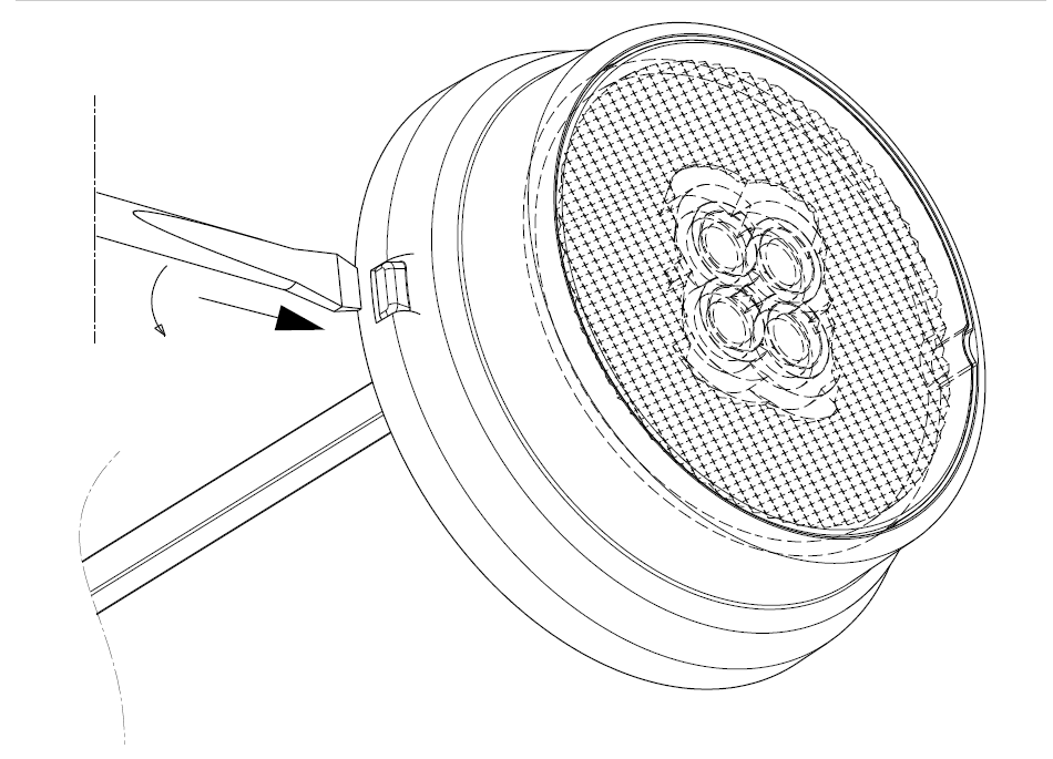 Svítilna přední obrysová LED Fristom FT-060, 12-36V č.5