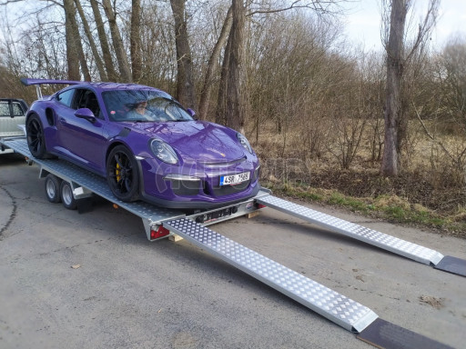 Přívěs pro přepravu sportovních aut  KAR 47 3,0T 4,70 x 2,015 č.1