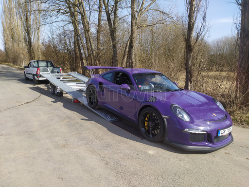 Přívěs pro přepravu sportovních aut  KAR 47 3,0T 4,70 x 2,015 č.7