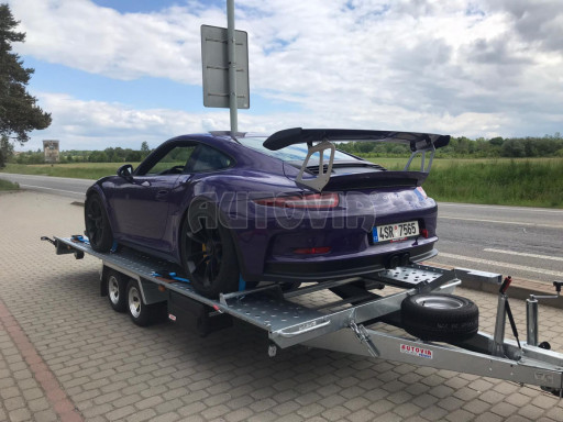 Přívěs pro přepravu sportovních aut  KAR 47 3,0T 4,70 x 2,015 č.14