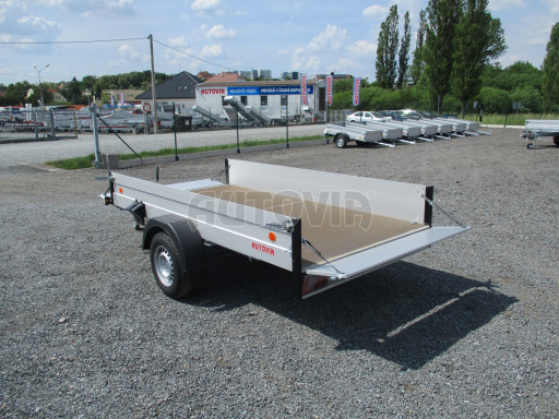 PROFI přívěsný vozík za auto ZV 31 ALU 1,3T B1 3,00x1,55/0,35 POČ č.10