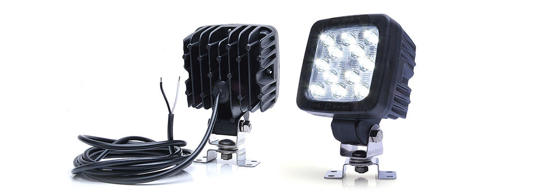 Svítilna pracovní WAS W144/70 LED 4000 lm, 12-70V, kabel 2,5m č.5