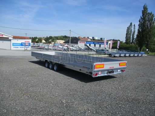 Třínápravový nákladní přívěs DN 3,5T B3 8,60x2,47/0,35 13