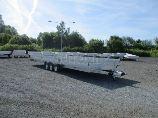 Třínápravový nákladní přívěs DN 3,5T B3 8,60x2,47/0,35 13