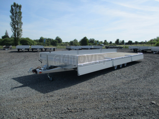 Třínápravový nákladní přívěs DN 3,5T B3 8,60x2,47/0,35 13