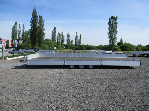 Třínápravový nákladní přívěs DN 3,5T B3 8,60x2,47/0,35 13
