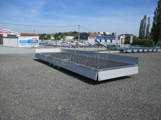 Třínápravový nákladní přívěs DN 3,5T B3 8,60x2,47/0,35 13