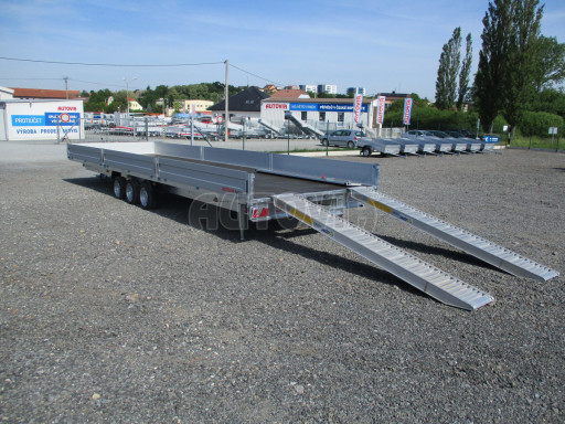 Třínápravový nákladní přívěs DN 3,5T B3 8,60x2,47/0,35 13