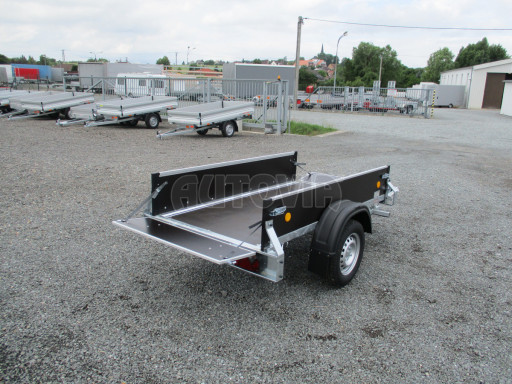 Jednoosý nebrzděný přívěs ZV 21 N1 2,06x1,10/0,35 POČ M 