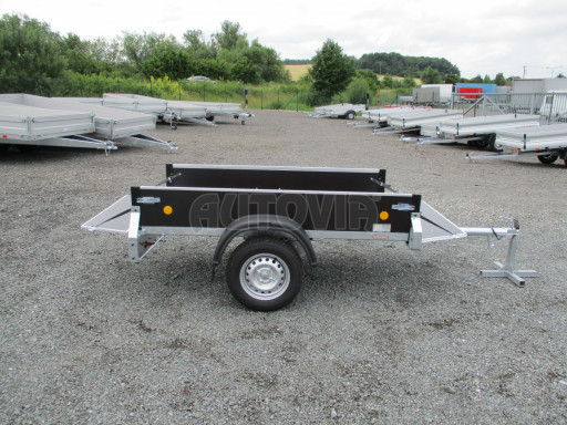 Jednoosý nebrzděný přívěs ZV 21 N1 2,06x1,10/0,35 POČ M 