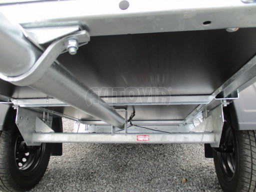 Jednoosý nebrzděný přívěs ZV 21 N1 2,06x1,10/0,35 POČ M 