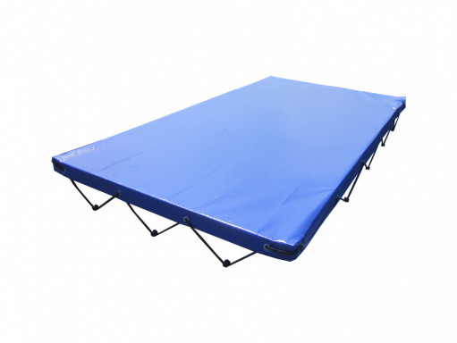 Zakrývací plachta 255cm x 135,5cm x 7cm modrá ZV26M č.1