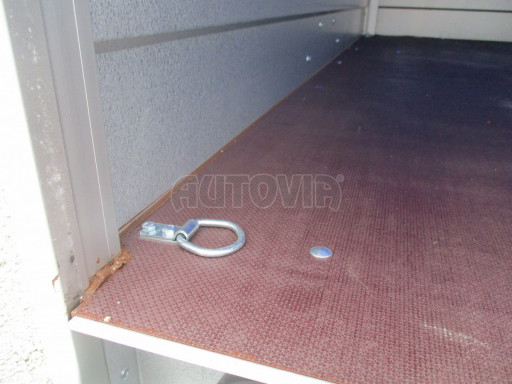 Jednoosý nebrzděný valník s nástavbou bočnic HD 8 750kg 2,27x1,25/0,70 nástavba + plachta č.15