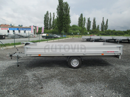 Bazarový jednonápravový vozík ZV 41 1,3T B1 4,17x2,00/0,35 13
