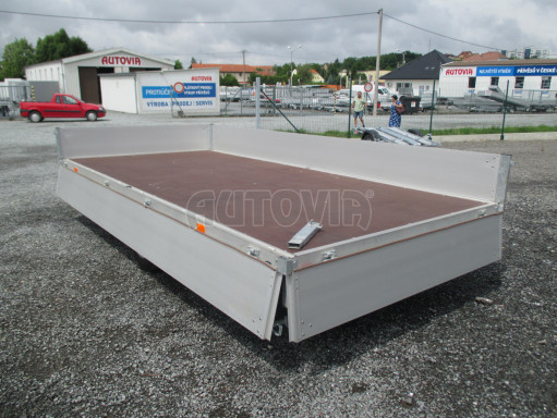 Bazarový jednonápravový vozík ZV 41 1,3T B1 4,17x2,00/0,35 13