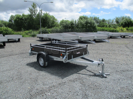 PROFI nebrzděný jednoosý přívěs ZV 26 N1 2,50x1,30/0,35 RE POČ M-profil