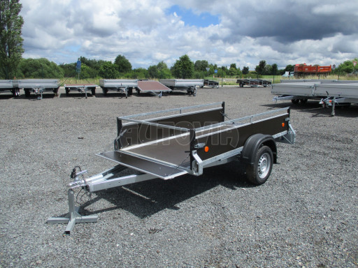PROFI nebrzděný jednoosý přívěs ZV 26 N1 2,50x1,30/0,35 RE POČ M-profil