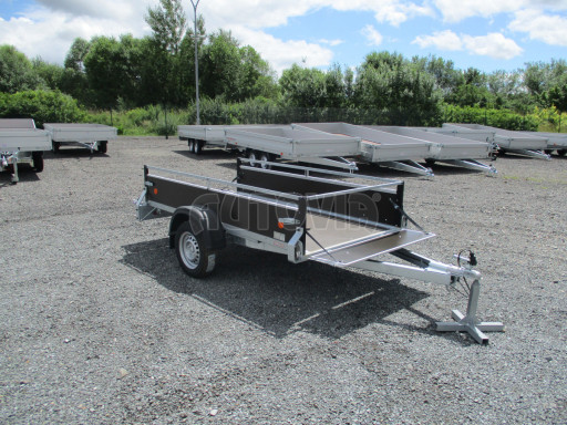 PROFI nebrzděný jednoosý přívěs ZV 26 N1 2,50x1,30/0,35 RE POČ M-profil