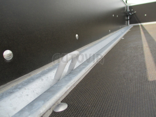 PROFI nebrzděný jednoosý přívěs ZV 26 N1 2,50x1,30/0,35 RE POČ M-profil